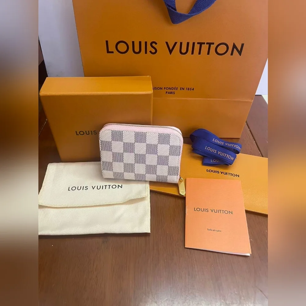 Louis Vuitton Damier Azur Zippy Coin Purse - Picture 2 of 11